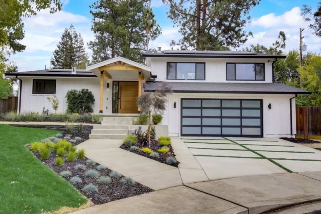 Split-level house
