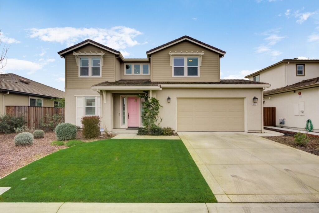 Two story family house 