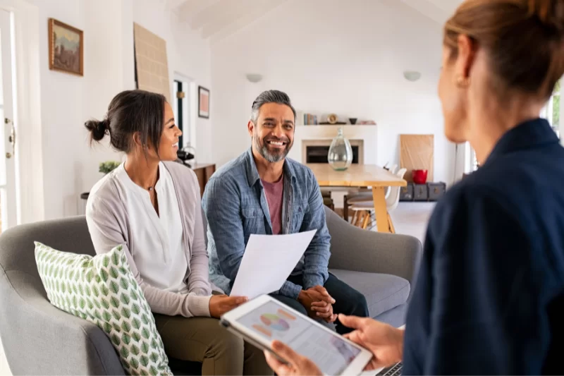 talking with the client